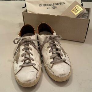 golden goose tennis shoes